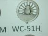 WC-51 61"-63" 17 spoke crescent weights heavy